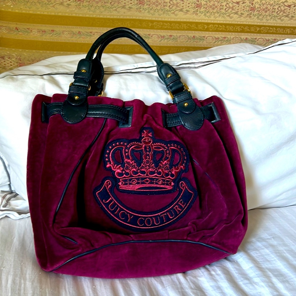 Juicy Couture Burgundy Purse